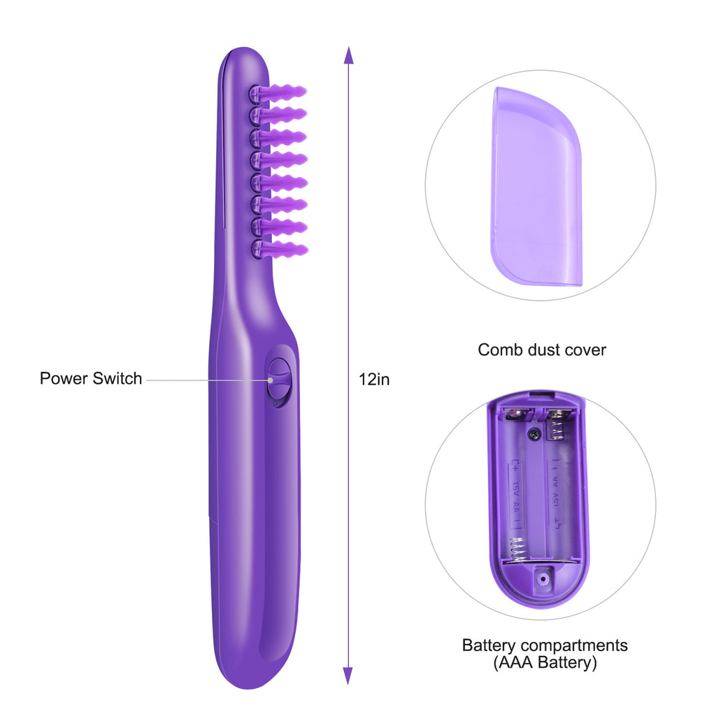 Electric Detangling Brush Scalp Massage Hair Brush by Josla