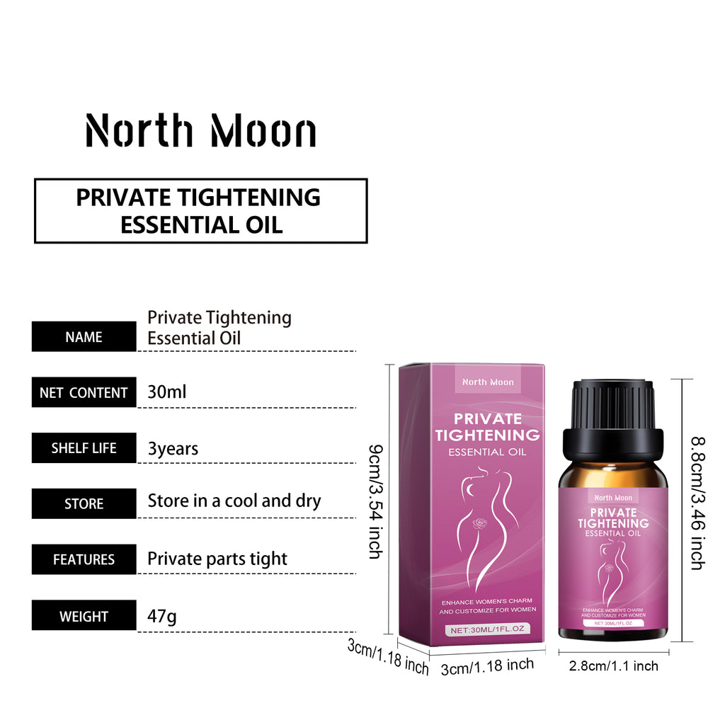 Private Tightening Essential Oil For Women, Intimate Moisturizing Massage Oil With Ginkgo Leaf Extract & Vitamin E, Restore Smooth & Elastic Feminine Skin, 30ml by Josla