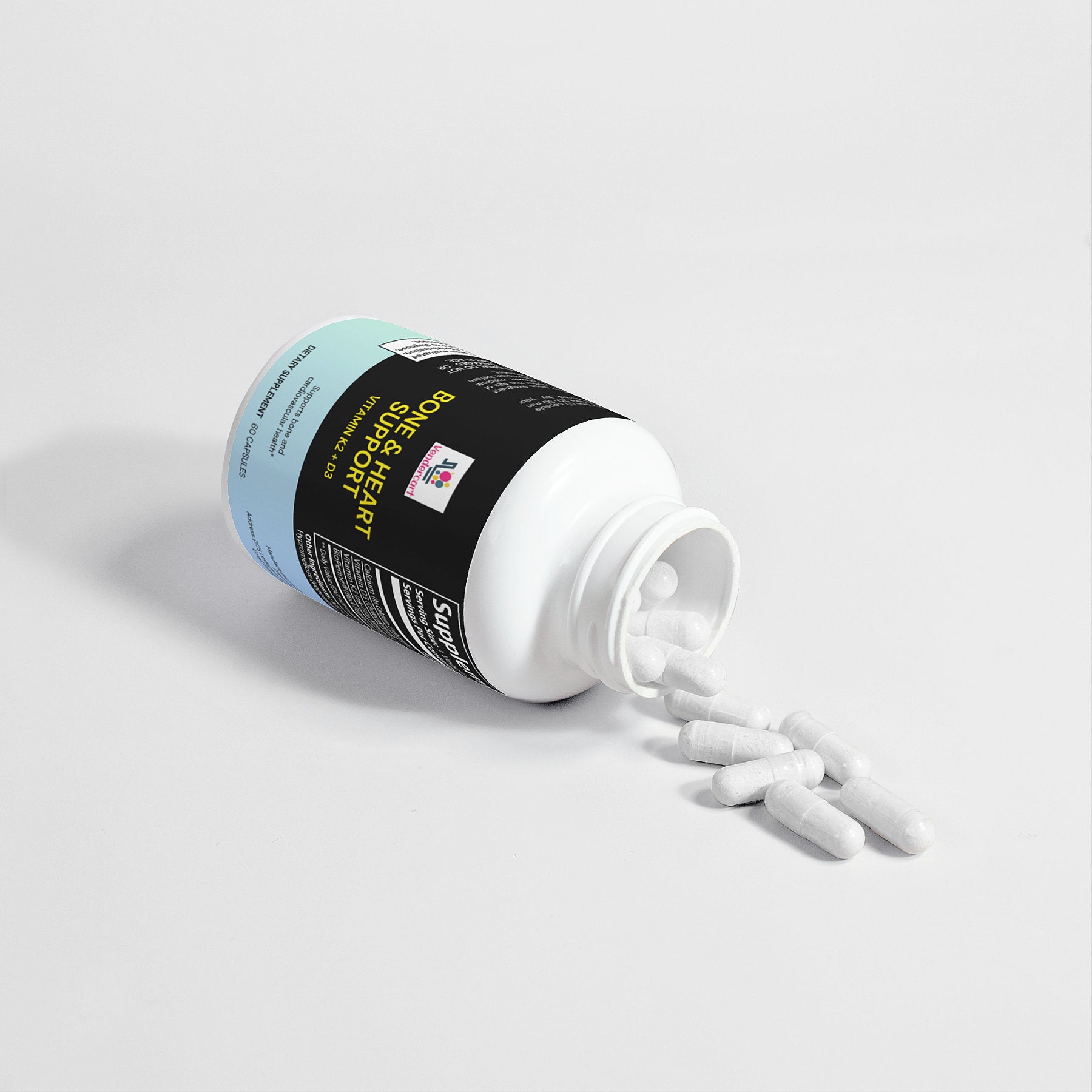 BONE AND HEART SUPPORT WITH VITAMIN K2 AND D3 by Josla