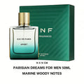 EAU DE PARIS SPORT Men's Eau De Toilette 50ml - Marine Woody Notes by Josla