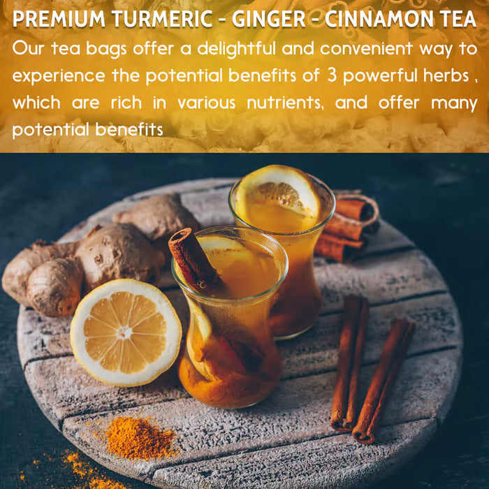 Natural Yellow Turmeric Meat Tea Bag by Josla