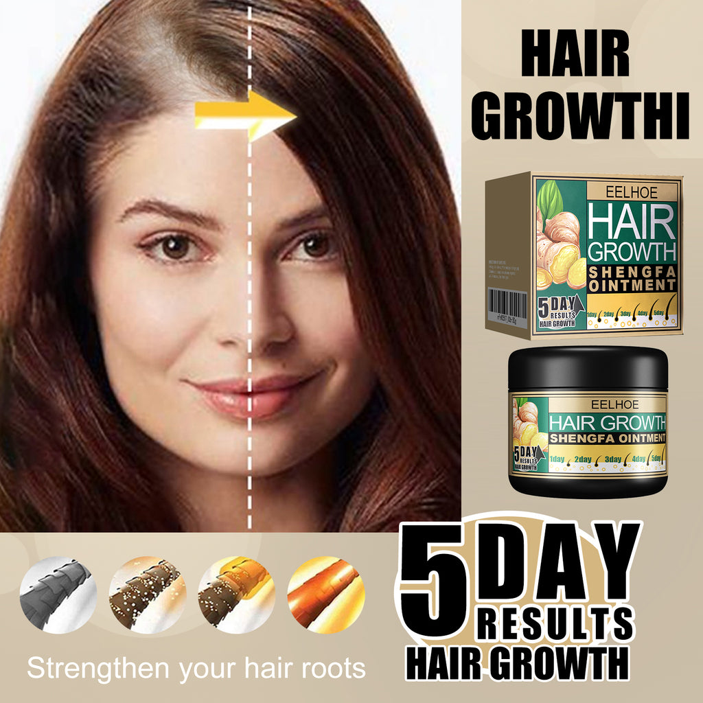 Ginger Hair Growth Ointment, Nourishing Scalp Care Cream For Thinning Hair, Anti Hair Loss Treatment With Ginger Root Extract by Josla