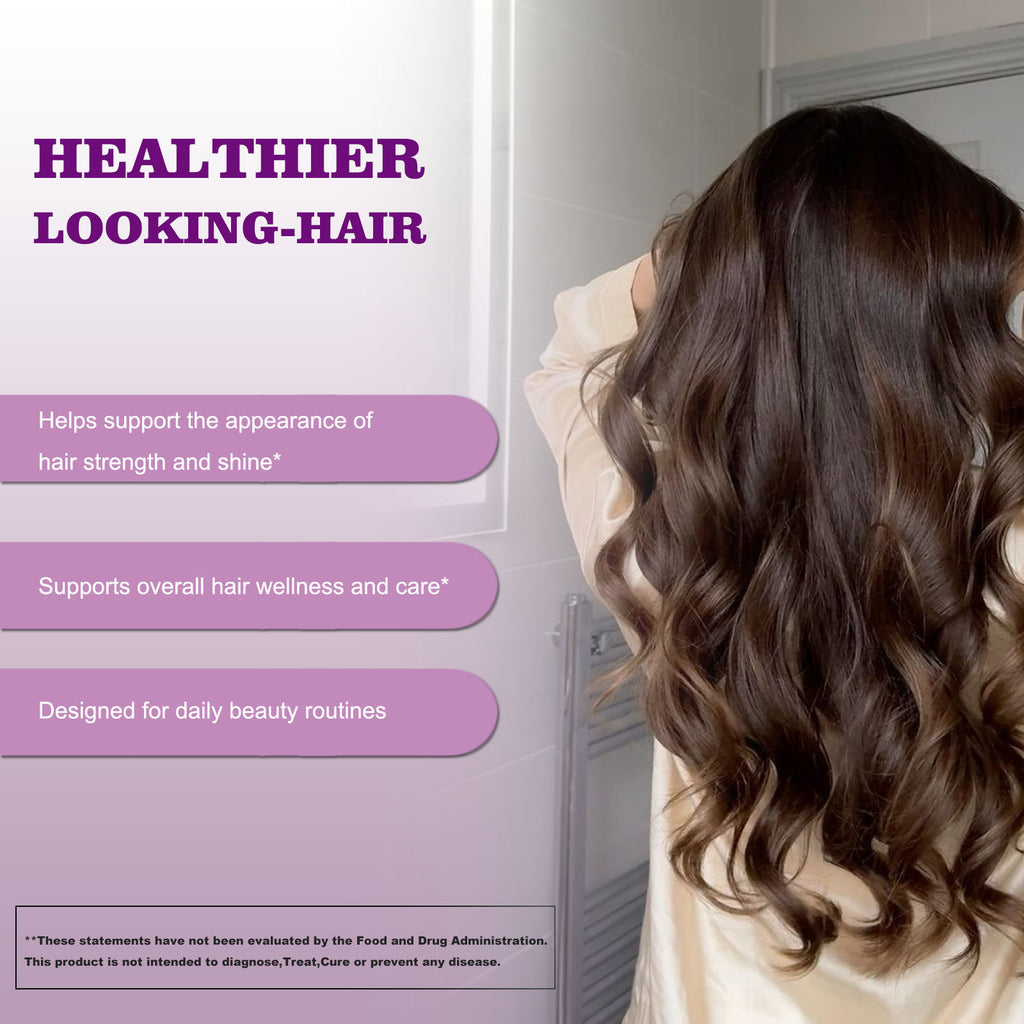 WINYEL Hair Growth Soft Chewables, Containing Hair Growth Vitamins For Men And Women, Biotin, To Help Create Thicker, Fuller, And Stronger Hair, Mixed Berries, 60 Soft Chewables. by Josla