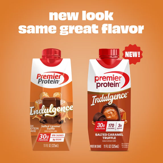 Premier Protein Indulgence Protein Shake, Salted Caramel Truffle, 30g Protein, 11 fl oz, 4 Ct by Josla Marketplace