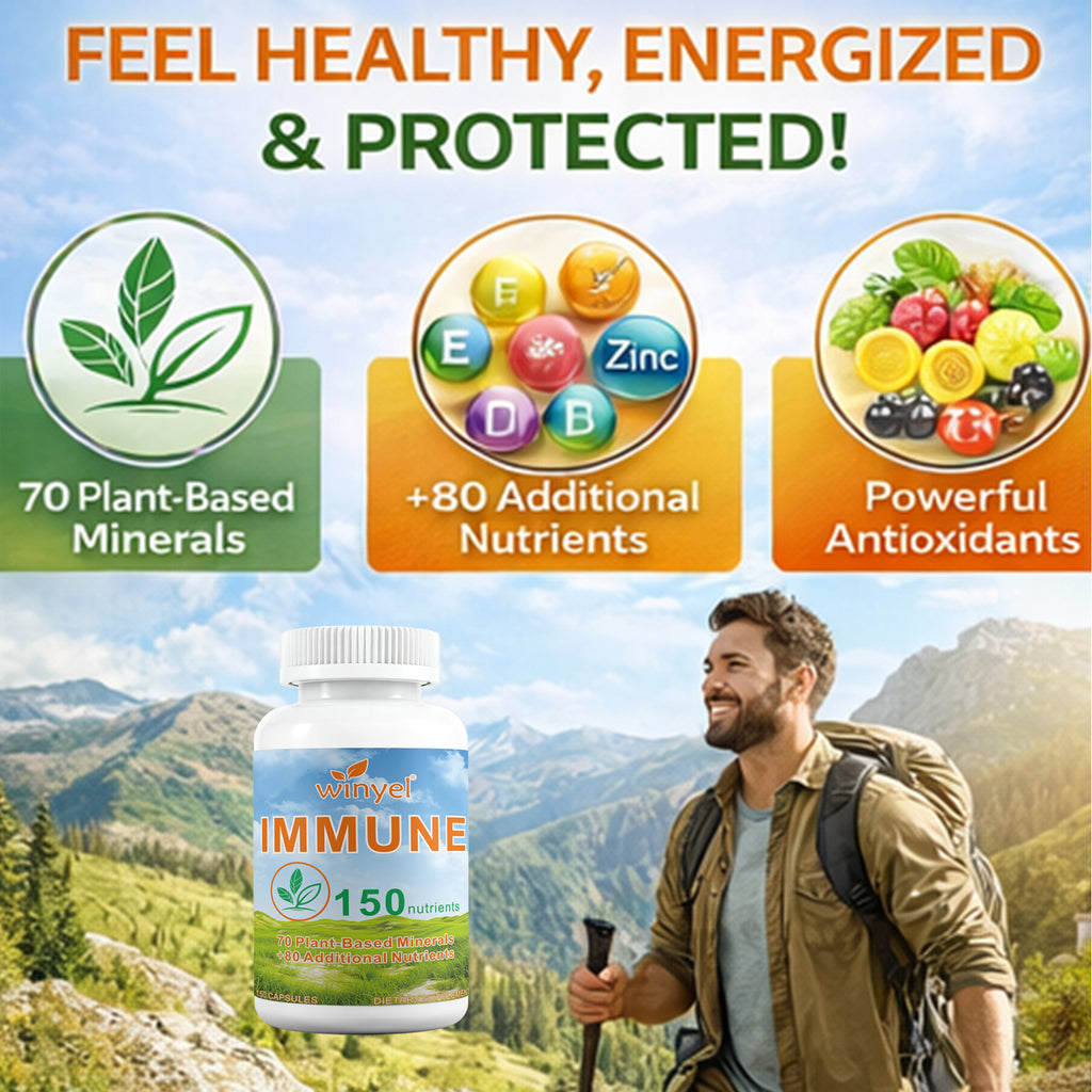 WINYEL IMMUNE 150 - The Ultimate Multivitamin & Immne Supplement, IMMU 150 Capsules - 150 Capsules by Josla