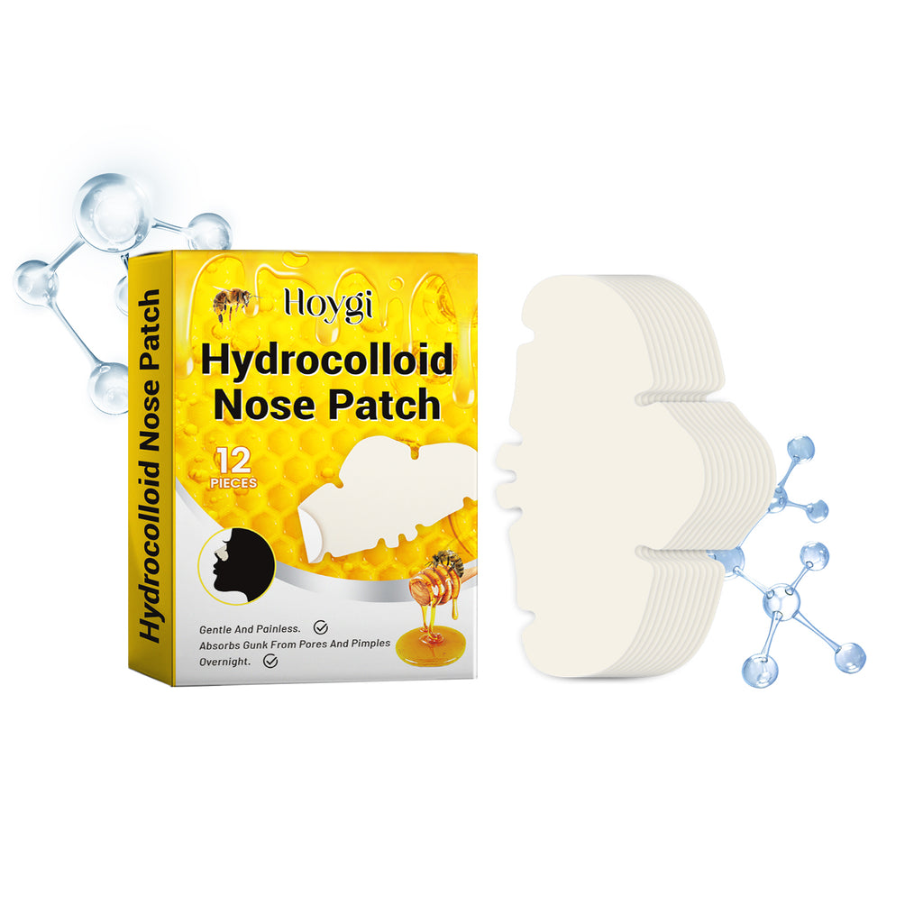 Hoygi Hydrocolloid Nose Patch, Hydrocolloid Invisible Concealer To Remove Blackheads And Acne Facial Pore Cleaning Nose Patch by Josla
