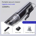 Wired Silver Red Car Vacuum Cleaner Car With Strong Suction Handheld Vacuum Cleaner Small Mini Rechargeable Home Vacuum Cleaner by Josla
