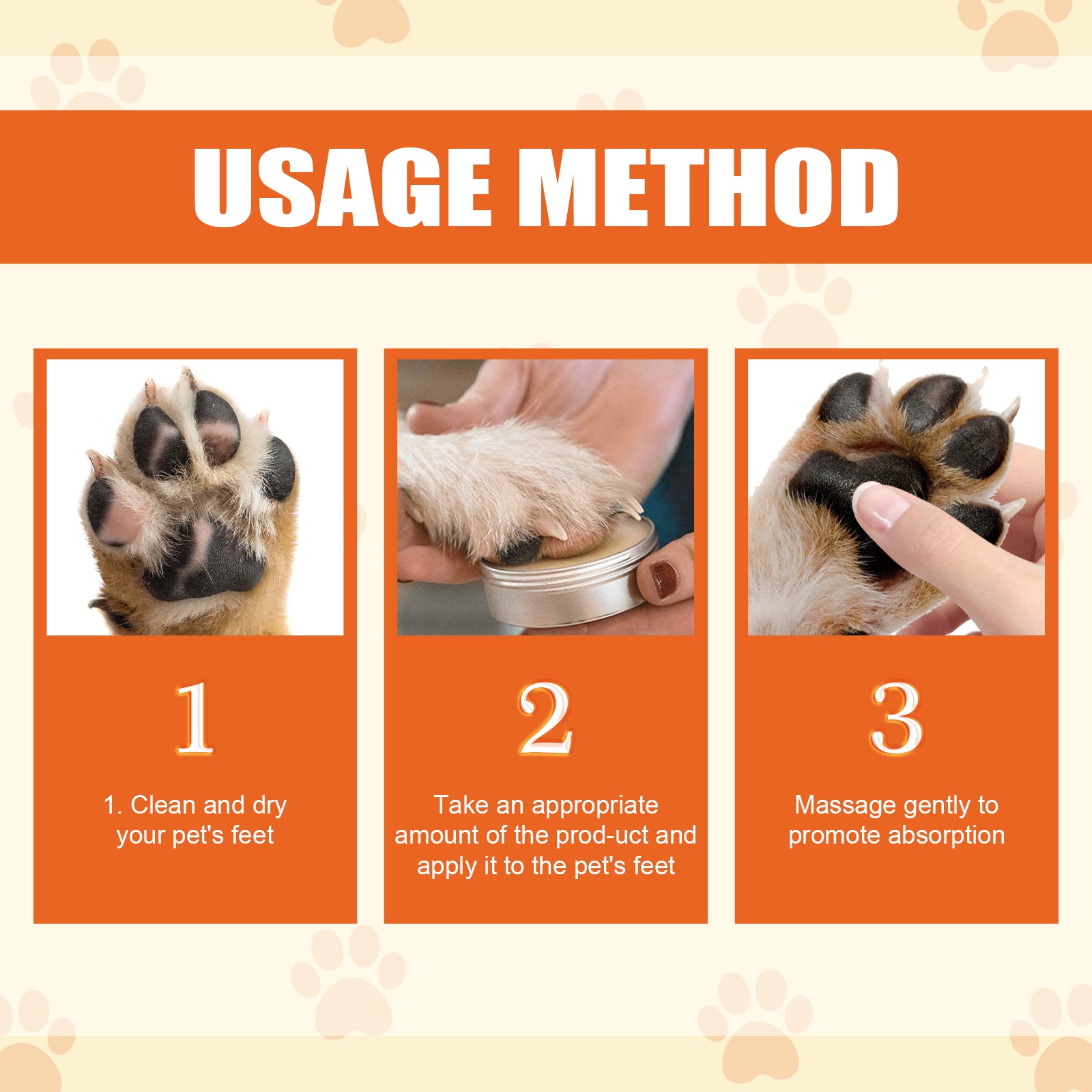 Yegbong Pet Moisturizing Paw Balm Suitable For Cats And Dogs, Protects And Moisturizes Paw Pads by Josla