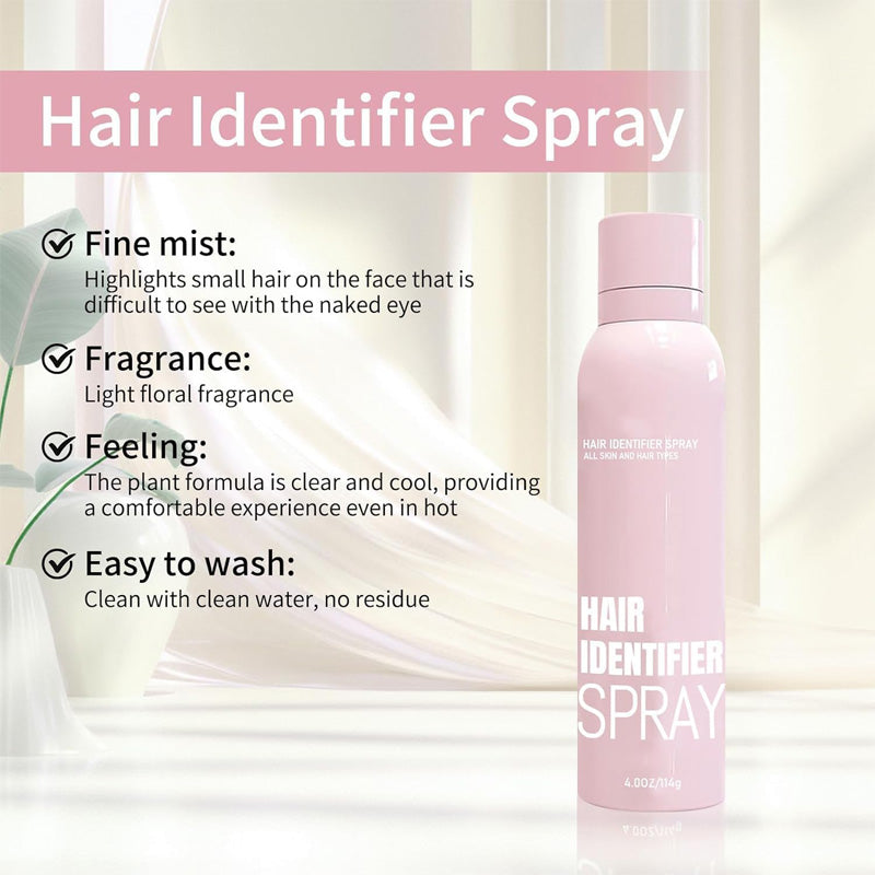 Hair Identifier Spray For Face Shaving, Skin Body Hair Identifying Spray,Moisturizing And Skin Care Set by Josla