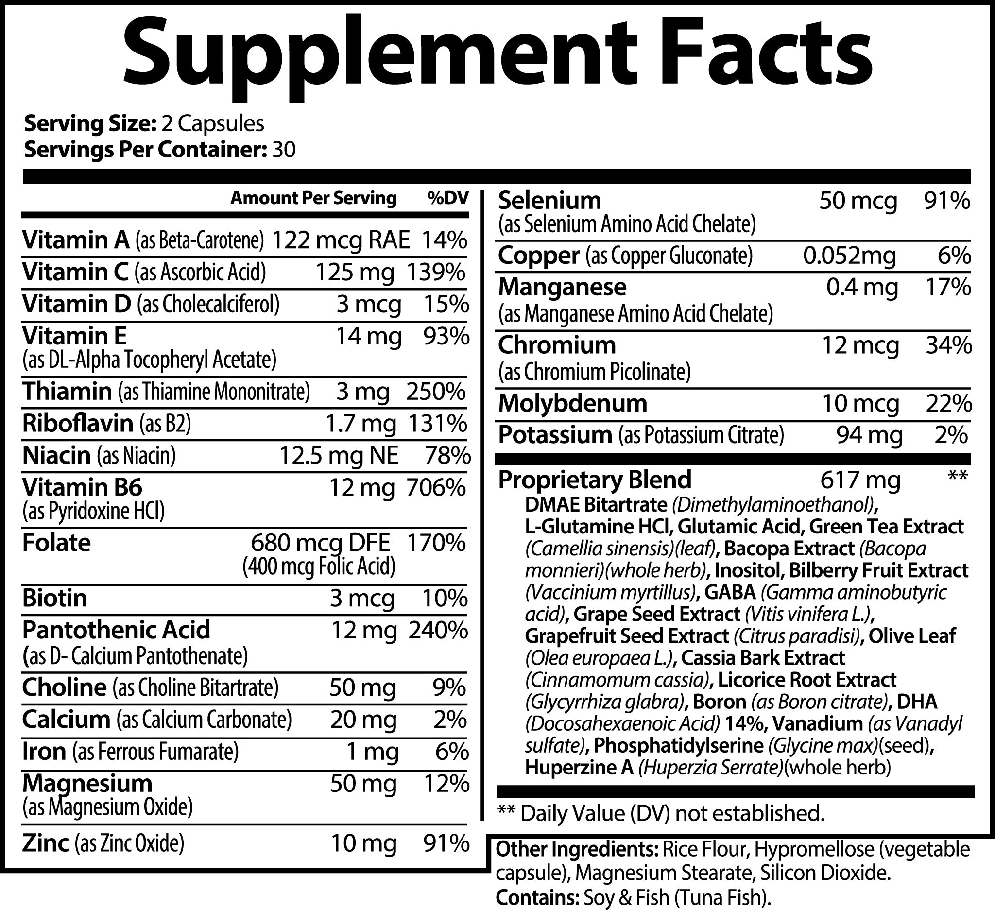 NOOTROPIC BRAIN AND FOCUS FORMULA by Josla