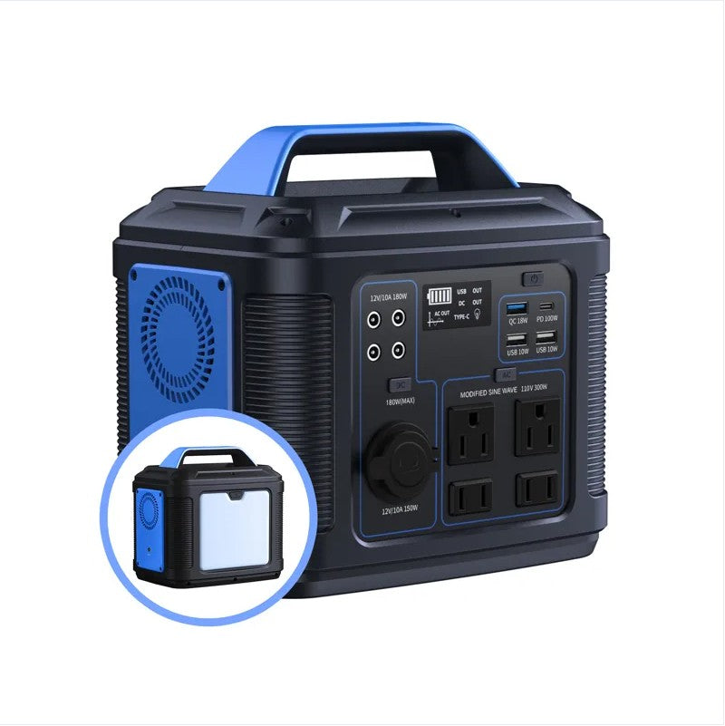 296Wh 80000mAh Lithium Battery Generator Solar For Outdoor Camping RV Home by Josla
