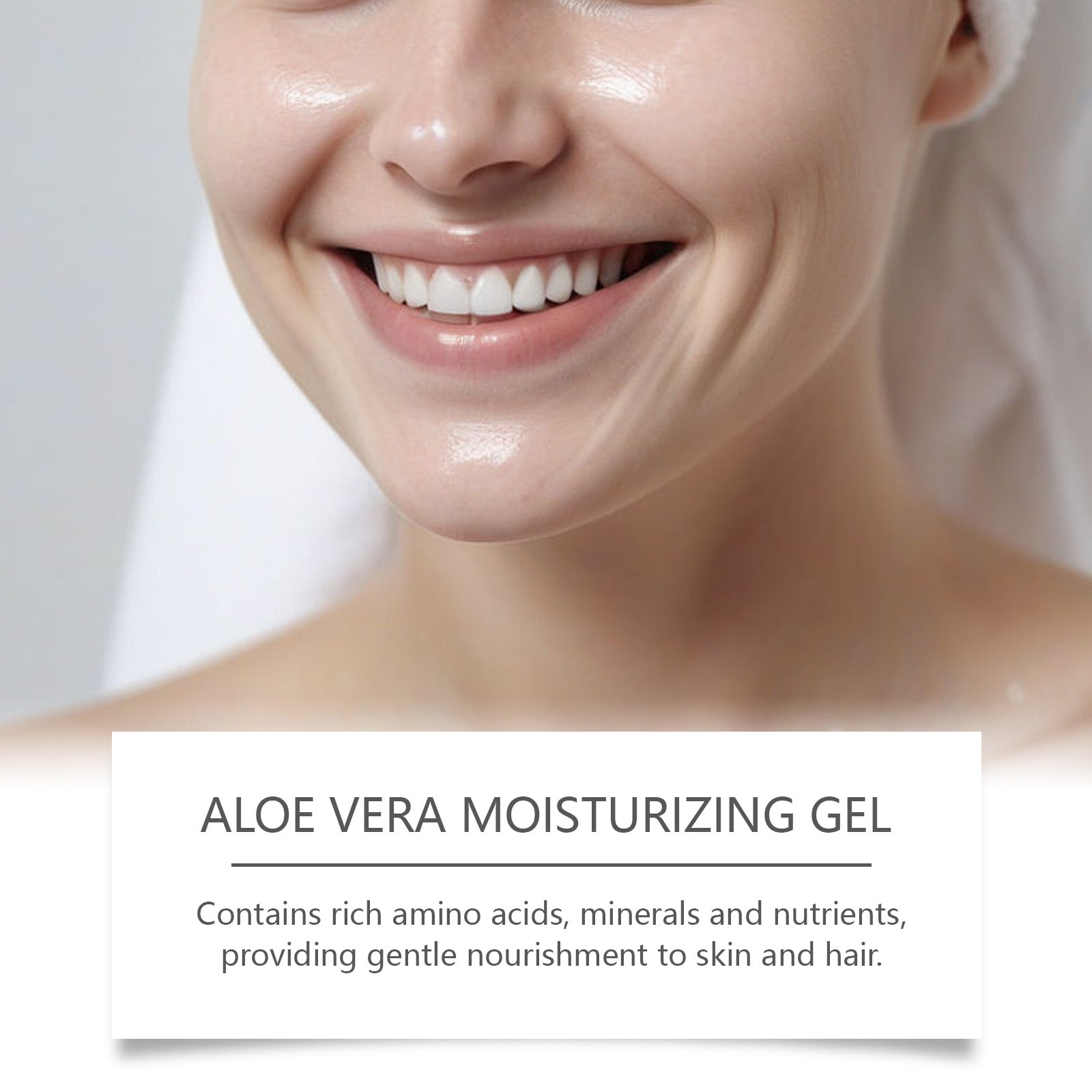 OceAura Aloe Vera Moisturizing Gel Gently Nourishes Facial Skin, Moisturizing And Refreshing Aloe Vera Gel by Josla