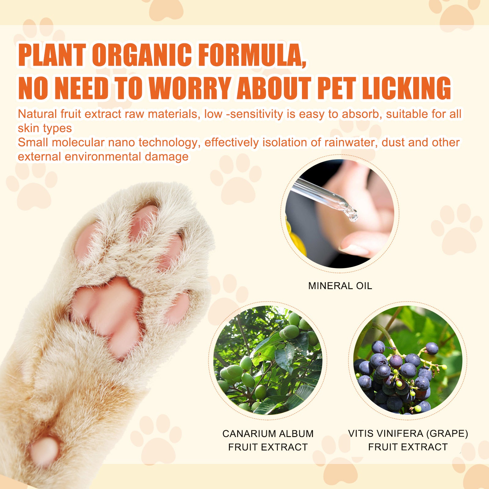 Yegbong Pet Moisturizing Paw Balm Suitable For Cats And Dogs, Protects And Moisturizes Paw Pads by Josla