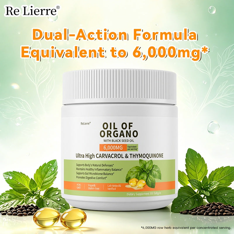 RELIERRE Oregano Oil Soft Capsules by Josla