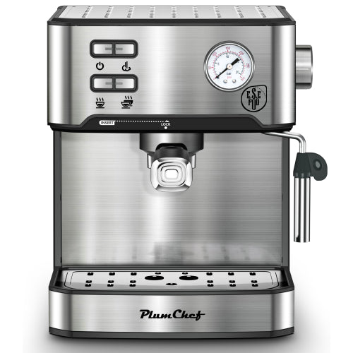 20 Bar Professional Espresso Machine With Milk Frother, Single & Double Shot, ESE Pod Compatible, Pressure Display, Removable Water Tank For Cappuccino, Latte, & Macchiato Home Barista Edition by Josla