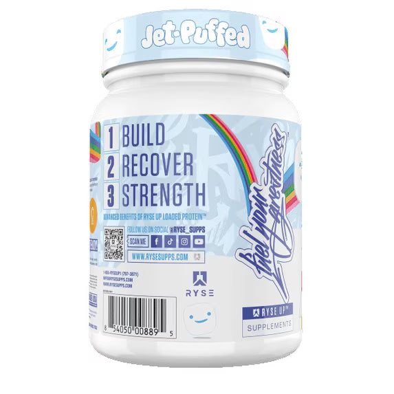 RYSE Loaded Protein Powder, Jet Puffed Marshmallow, 20 Servings, 25g Protein, Post Workout by Josla Marketplace