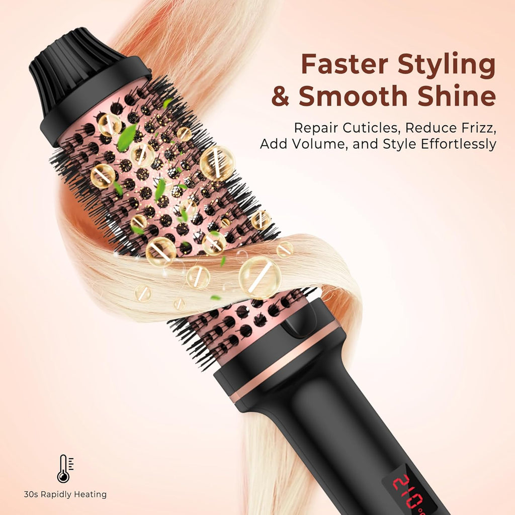 Hot-Air Brushes Thermal Brush 1.5 Inch Curling Iron Volumizing Brush by Josla
