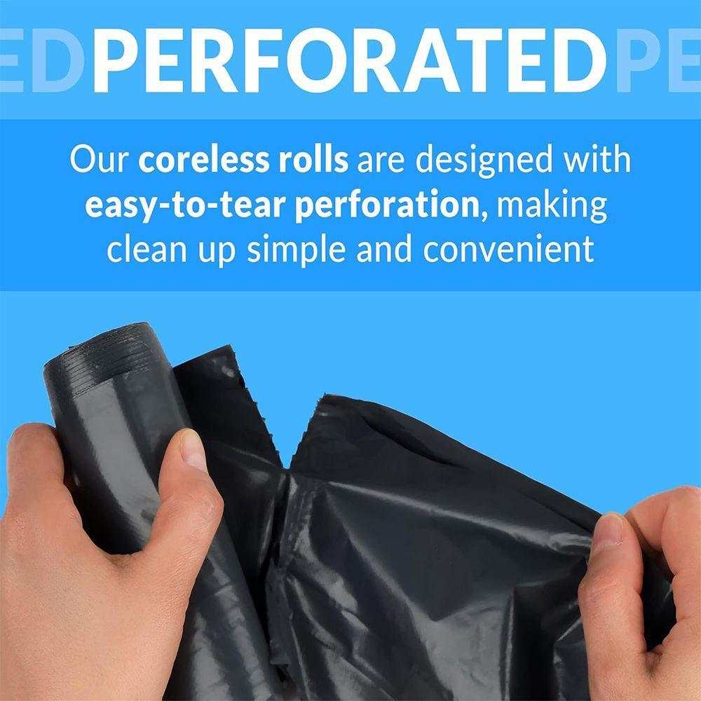 45 Extra-thick, Leak-proof Garbage Bags, Suitable For Home, Commercial, And Various Other Uses. A Great Helper For Home Cleaning. by Josla