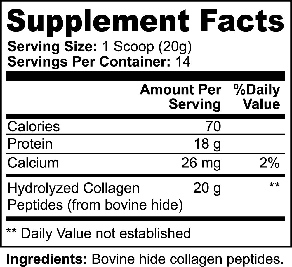 Grass-Fed Hydrolyzed Collagen Peptides by Josla