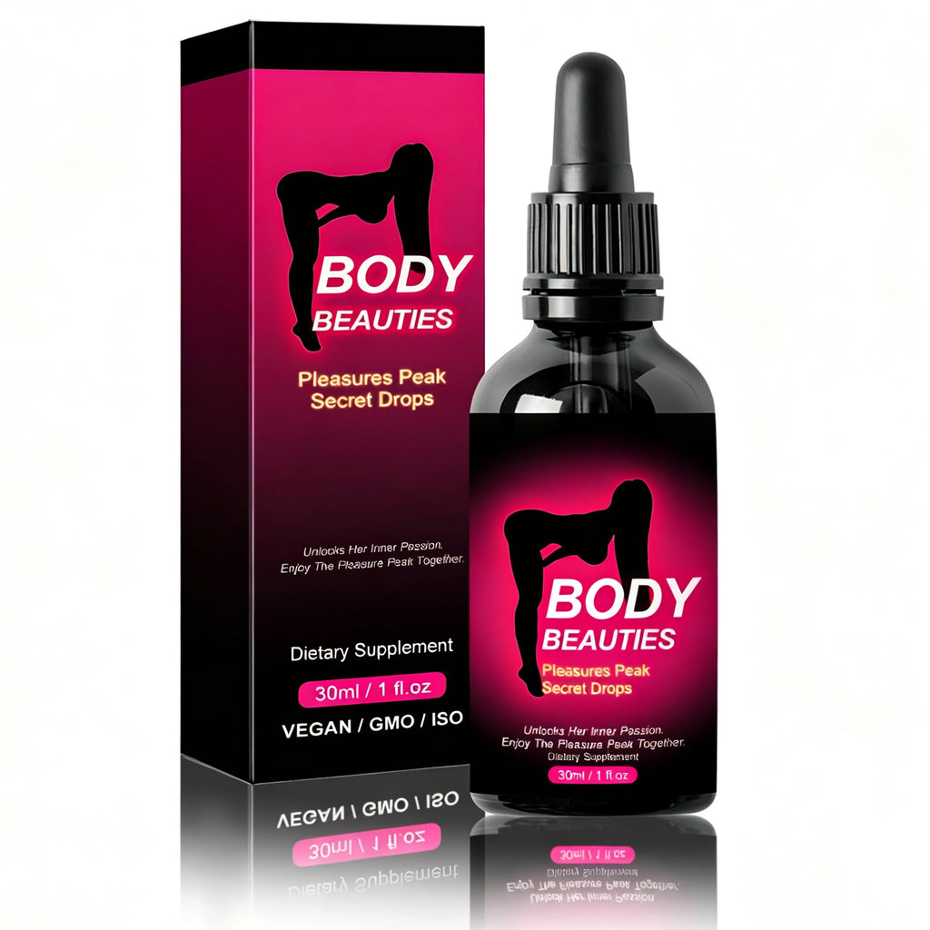 Body Beauties Pleasures Peak Secret Drops, Maca Root & Tribulus Extract Oral Support Drops For Women, Intimate Comfort & Passion Supplement, 30ml by Josla
