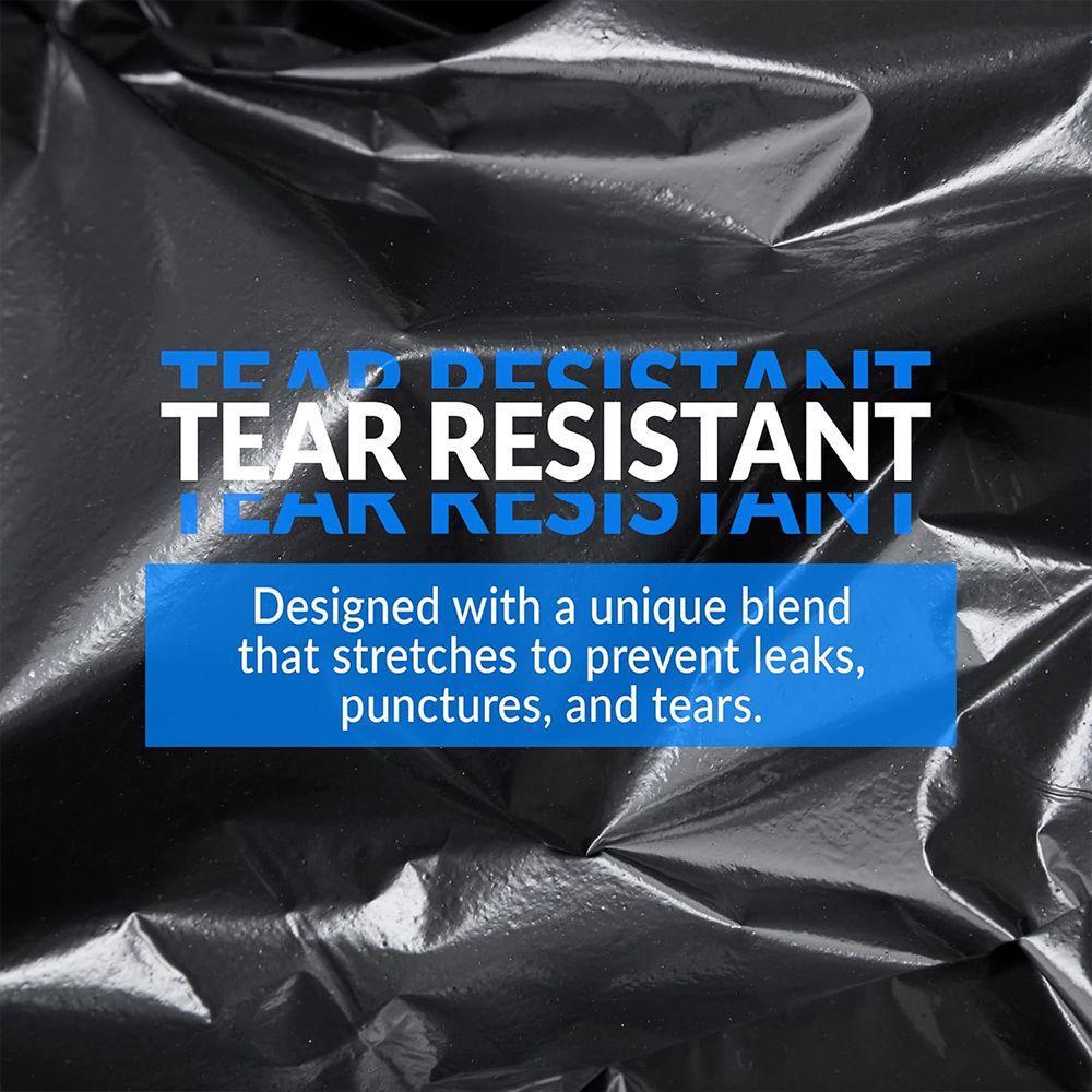 45 Extra-thick, Leak-proof Garbage Bags, Suitable For Home, Commercial, And Various Other Uses. A Great Helper For Home Cleaning. by Josla