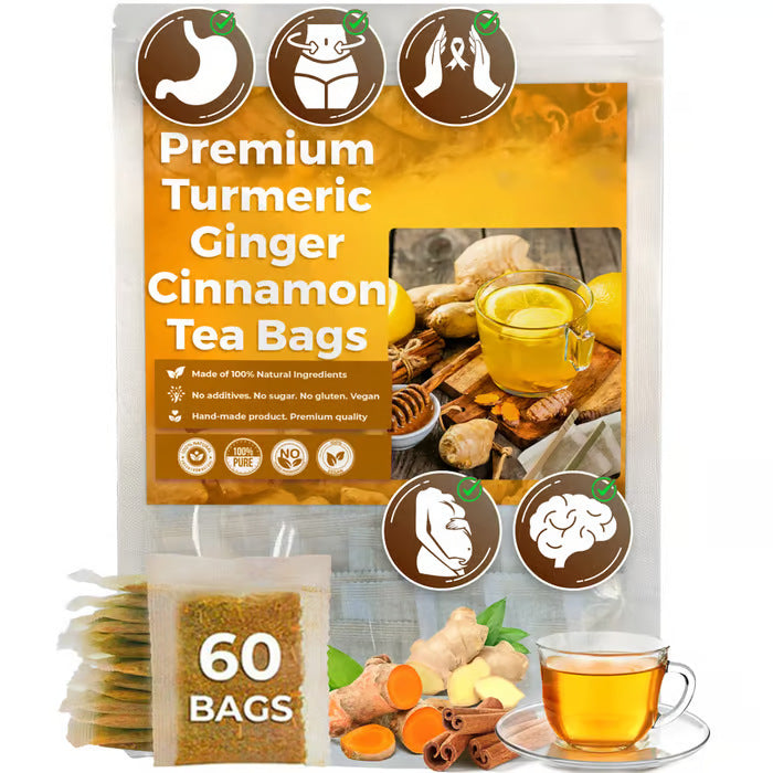 Natural Yellow Turmeric Meat Tea Bag by Josla
