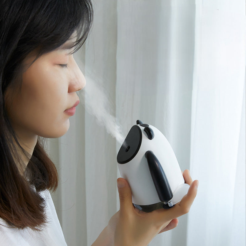 Spray Cooling Fan Portable Water Humidifier,USB Fan,desktop Small Fan,mini Air Conditioner Humidifier Double Head Fan by Josla