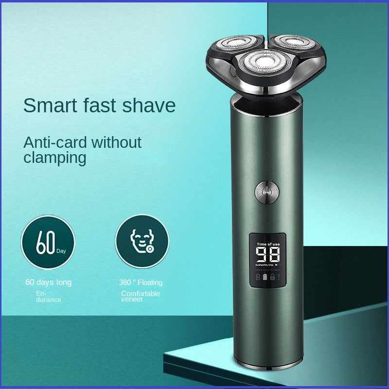 Men's Electric Shaver Triple Head Razor Travel Portable Washable by Josla