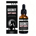 Secret Happy Drops, Intimate Support Supplement With Muira Puama & Tribulus Terrestris Extract, Boost Energy & Enhance Intimate Connection For Couples, 30ml Oral Liquid by Josla