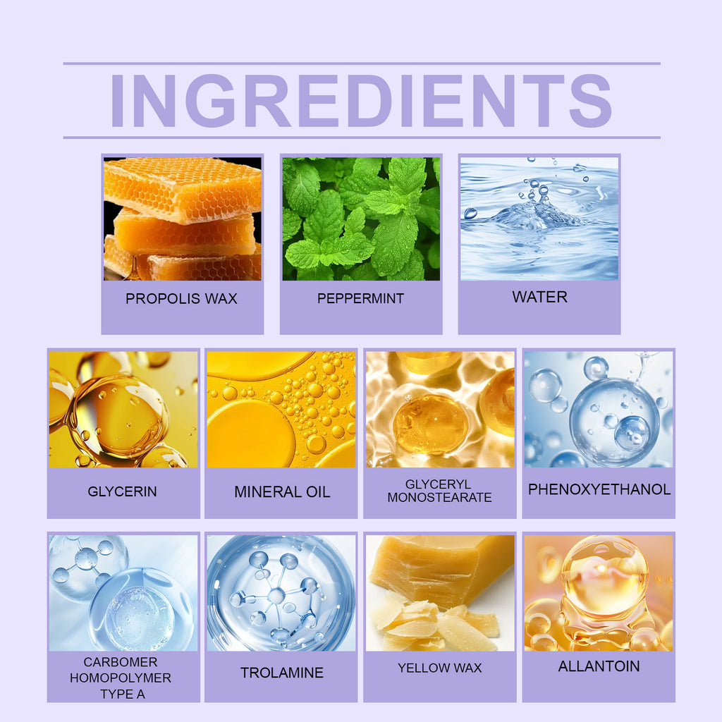 Houkea Propolis Body Care Cream, Nourishes Skin Care For Discomfort Gently Apply Skin Body Care Cream by Josla