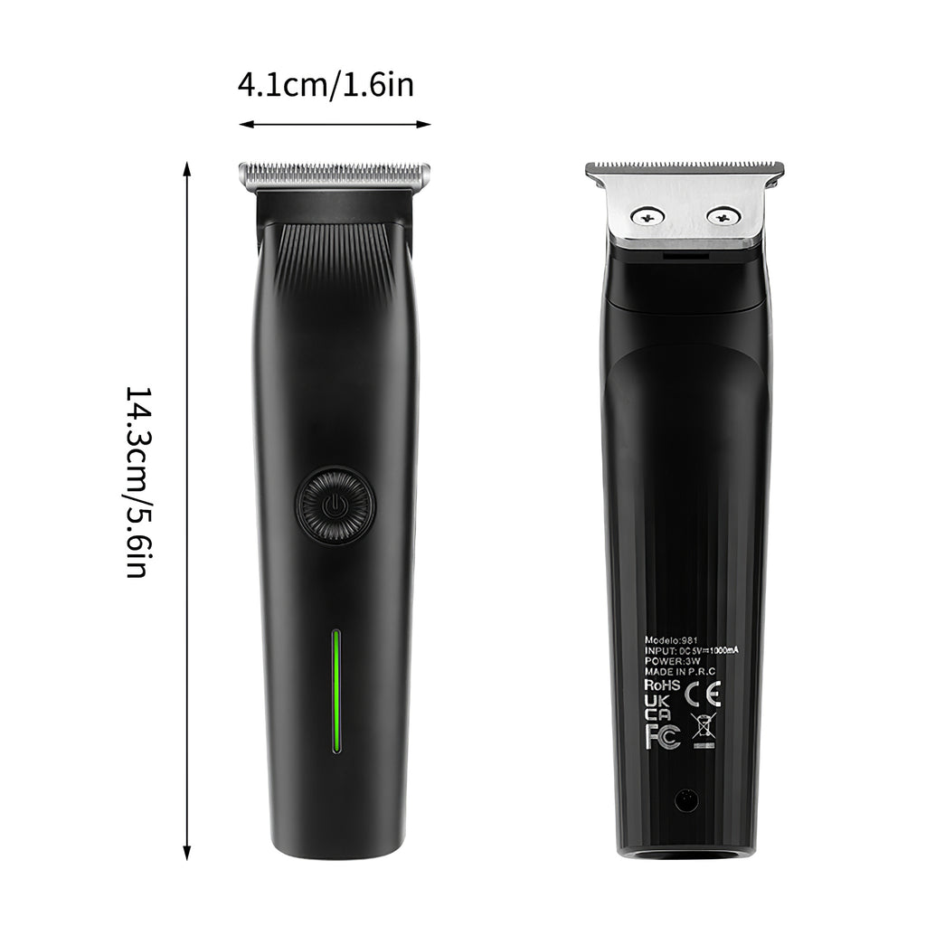 Beard Trimmer, 3 In 1 Hair Clippers And Mens Grooming Kit, Face, Nose, Ear Hair Trimmer - Black by Josla