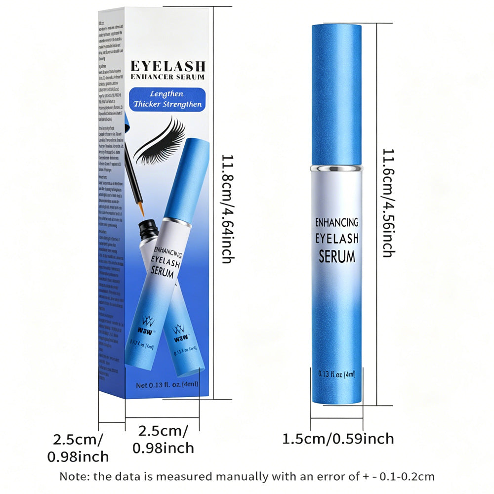 Eyelash Growth Serum,Eyelash Serum Black Thick Eyelash Serum Long Curling,Peptide Lash Enhancer For Longer, Thicker Lashes & Brows,4ml by Josla
