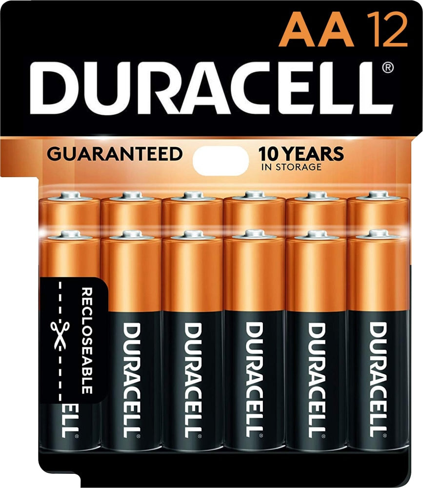 Duracell Alkaline Batteries — 40 Count (AA or AAA)