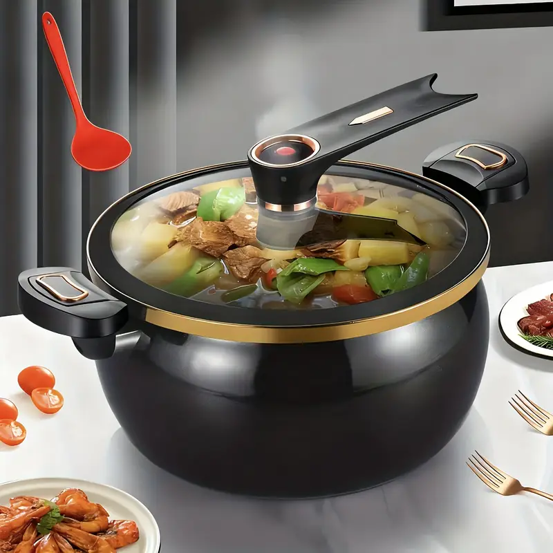 8.45QT Cast Iron Braiser Soup Pot
