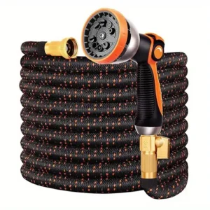 Expandable Garden Hose with 10 Spray Modes, Hook and Storage Bag