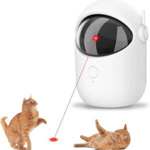 Automatic Interactive Laser Pointer Cat Toy (USB 
Rechargeable)