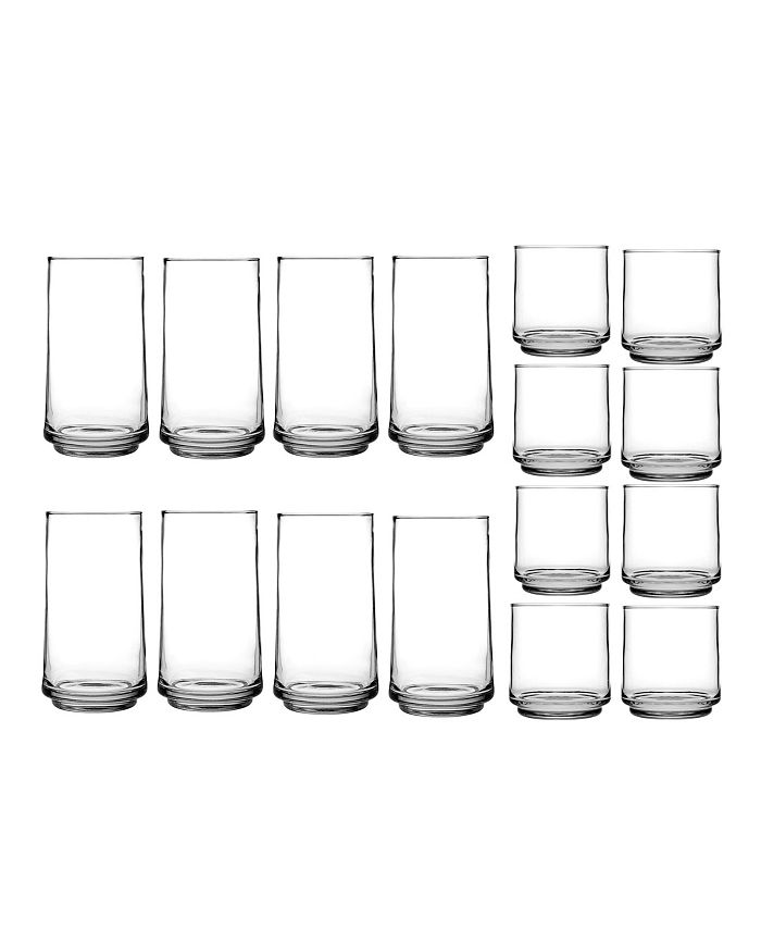 LAV Glassware Set, 16-Piece