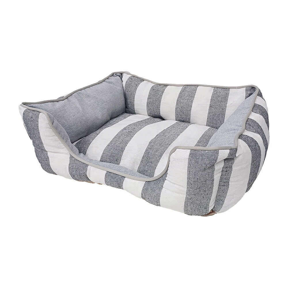Striped Warm Breathable Pet Bed for Small & Medium
Pets