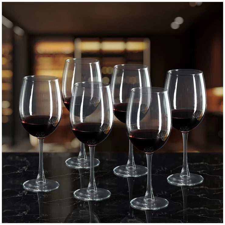 Link Life Wine Glasses, 18-Pack