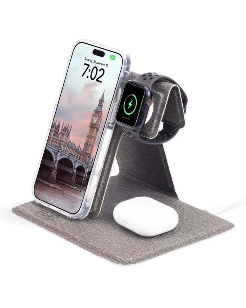 FUEL 3 in 1 Foldable Power Station with Wall Charger - Wireless Charger