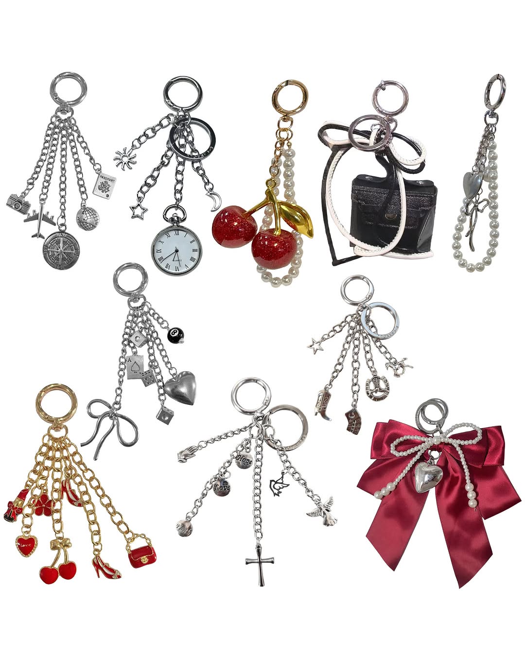 Fashion Handbag Charms Value Pack 12/$78 (WHOLESALE ONLY) - Image 1