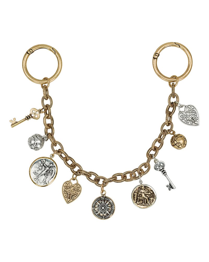 Multi Charm Handbag Jewelry - Compass Collection