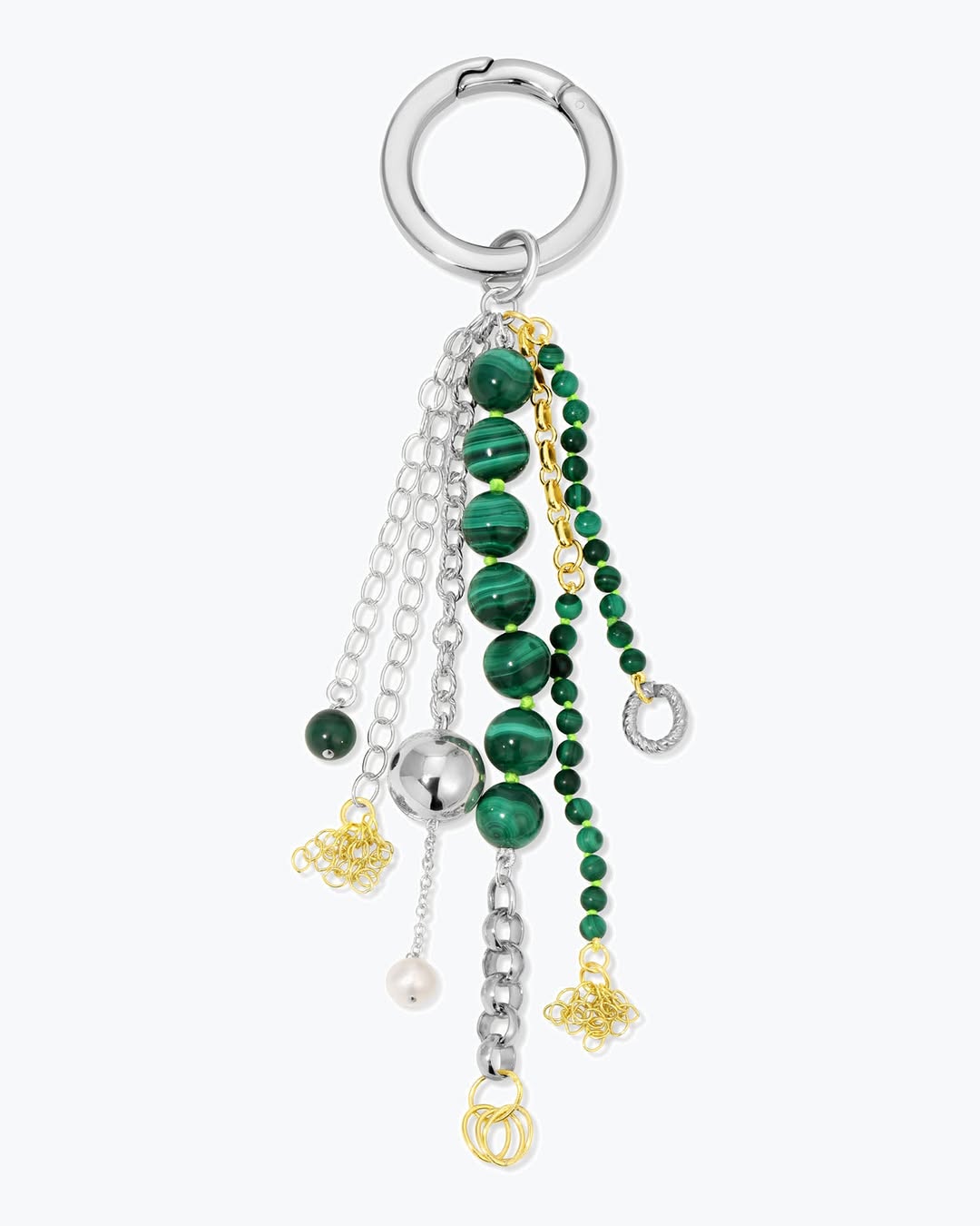 BEADED BAG CHARM - Image 1