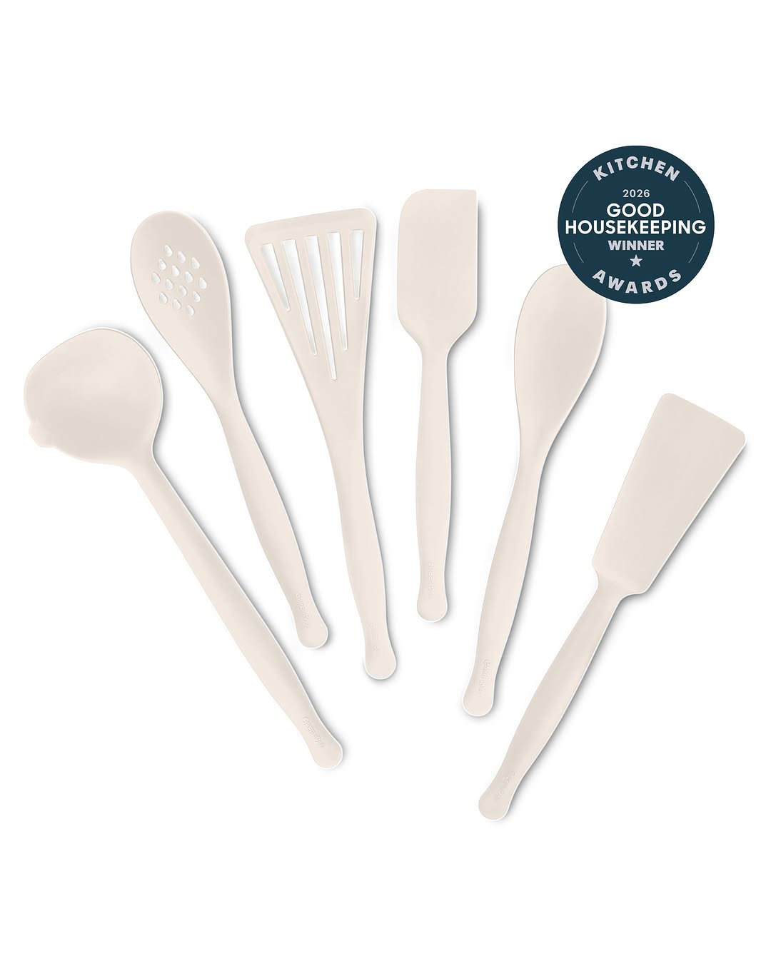 Premiere Silicone 6-Piece Utensil Set | Black - Image 1