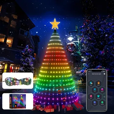 Smart Christmas Tree Lights, LED RGB Strip