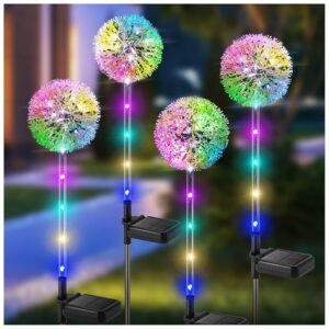 Aurora Solar Firefly Lights, 4-Pack