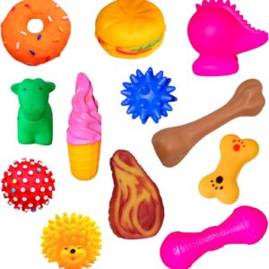 20-Piece Chew-Proof Dog Toy Set with Squeaky 
Toys