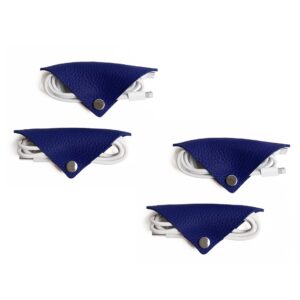 Snap Cord Wrap, Set of 4 Saddle Brown