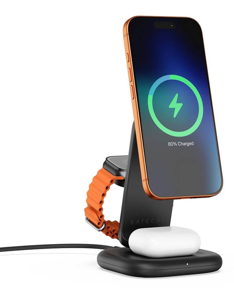 3-in-1 Foldable Wireless Charging Stand with Qi2 25W