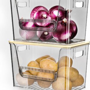 Delamu 2 Set Pantry Organizers and Storage